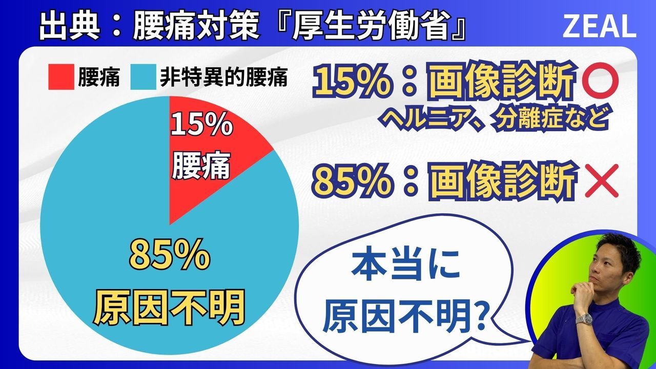 ぎっくり腰の原因は不明？|岡山市南区・中区ジール鍼灸整骨院