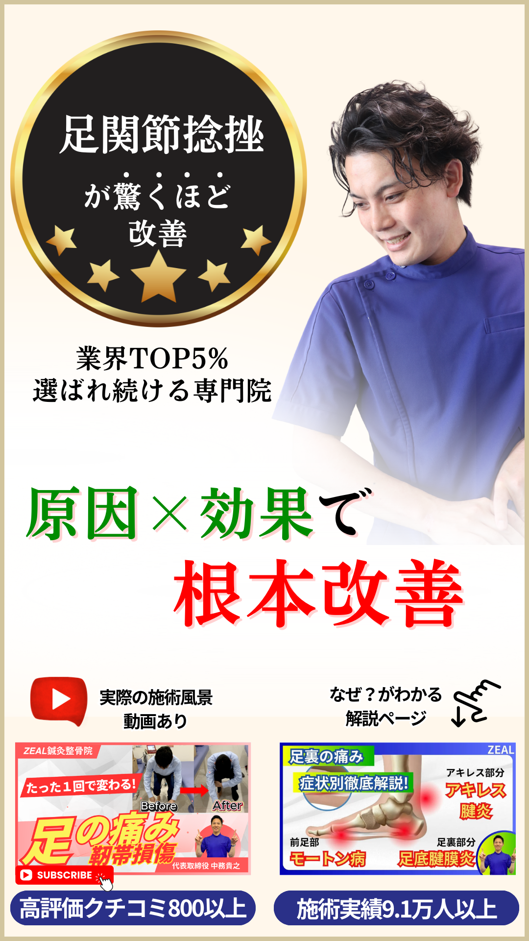 足関節捻挫が驚くほど改善｜岡山市南区・中区ジール鍼灸整骨院
